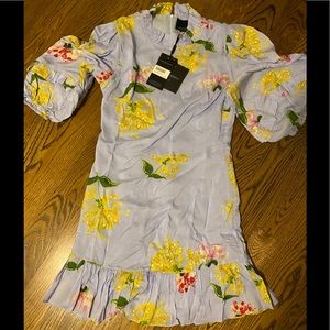 Stunning Cynthia Rowley Tayla ruffle mini dress